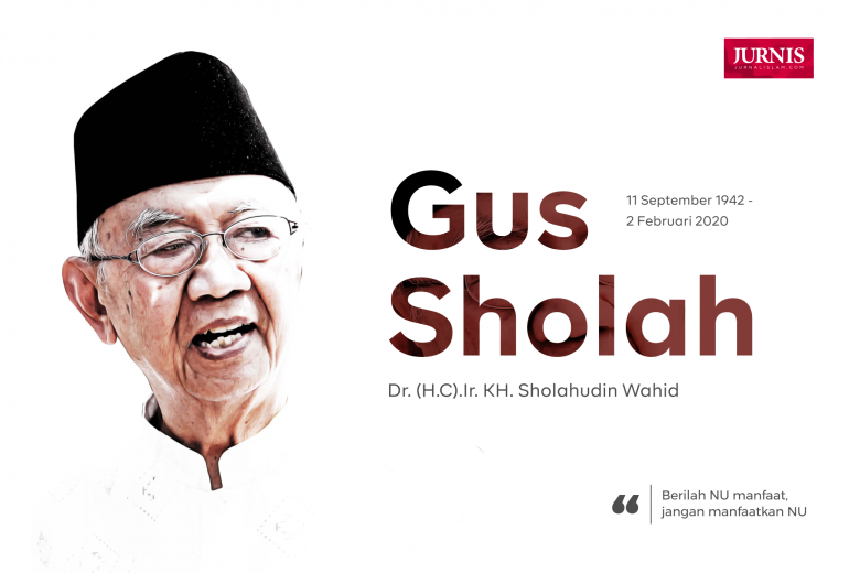 Gus Sholah, Pengabdian Akhir dalam Tebuireng dengan Garis Tengah dan Tegak